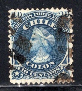 Chile  #15-18  Used  F/VF   CV $6.50   ...   1330752