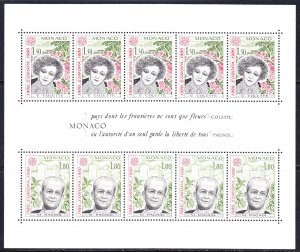 Monaco Scott 1228a  VF mint OG NH.