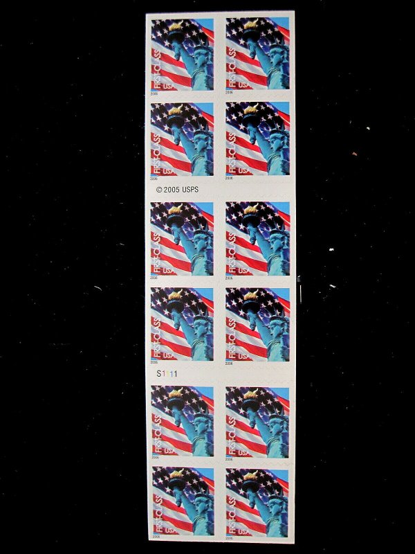 US - SCOTT# 3966a - BOOKLET PANE 20 - MNH - CAT VAL $16.00 (_4)