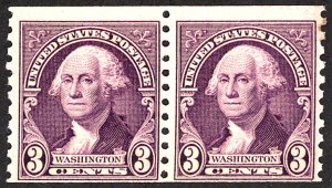 U.S. #721 MINT PAIR OG NH
