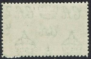 FALKLAND ISLANDS 1938 KGVI ARMS 1 POUND 