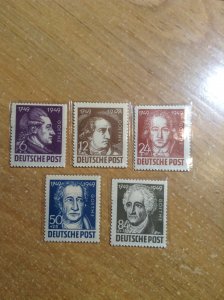 German Dem. republic ; DDR # 10NB6-10  MNH