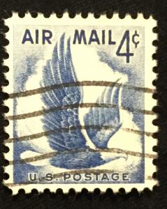 US #C48 Used Single Blue Eagle SCV $.25 L21