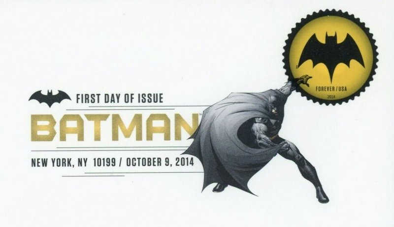 U.S.  Batman  Scott 4928 - 4935 Set of 8 DCP Cancel First Day Covers