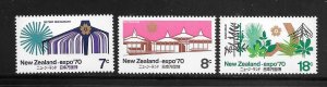 NEW ZEALAND #459-61 MNH Single Mixture Lot Collection / Lot