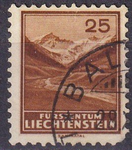 Liechtenstein  #121  F-VF Used   CV $65.00 (Z3165)