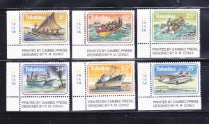 Tokelau 91-96 Set MNH Boats (B)