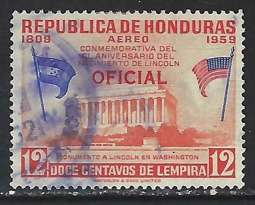 Honduras CO103 VFU Z4838-2