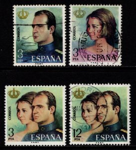 Spain 1975 Proclamation of King Juan Carlos I, Set [Used]