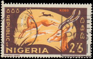 Nigeria #258-266, W/O 267, Incomplete Set(10), 1969-1972, Used