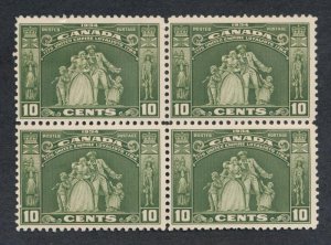 CANADA 209 MINT F-VF NH BLOCK OF 4 LOYALISTS