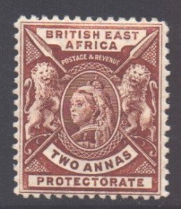 KUT East Africa Scott 75 - SG67, 1896 Victoria 2a MH*