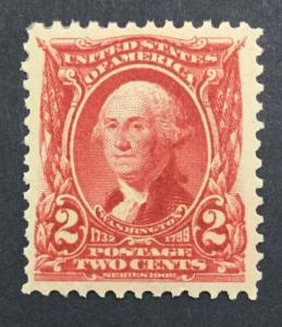 MOMEN: US #301 MINT OG H VF/XF $25 #3168