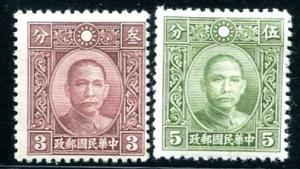 China Sc#350,352  MH