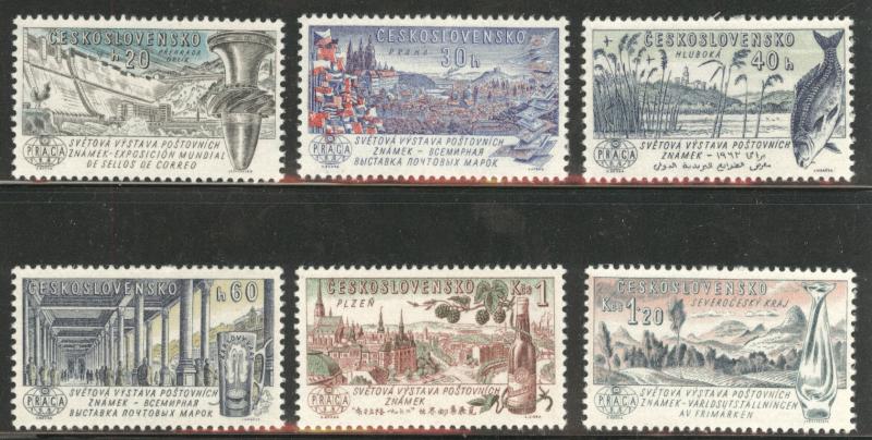 CZECHOSLOVAKIA Scott 1070-1080 MNH** 1962 Praga set CV $43