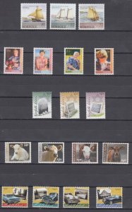 J44095 JL Stamps 5 diferent 2008 norfolk island sets mnh lot $37.00 scv