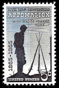 # 1182 MINT NEVER HINGED APPOMATTOX