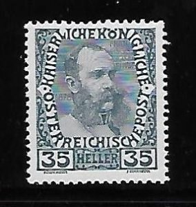 Austria 120 35h Franz Joseph single MNH