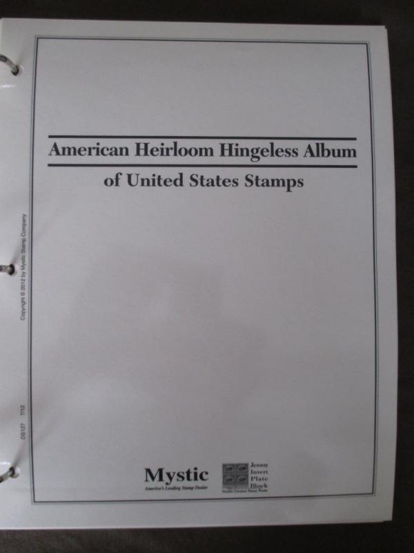 Hingeless American Heirloom Collection Album - Pristine Condition (Y91)