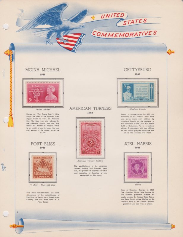 United States Postal Stamps