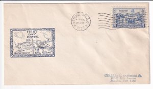 US: Sc #789, 5c Army/Navy: West Point FDC Cachet, Washington, D.C. 1937 (F32442)