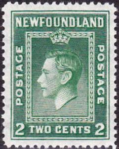 Newfoundland Scott 254i VF NH