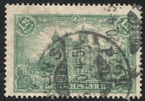 GERMANY 1920 Sc 112  1.25 Mark Used  -  Berlin post office