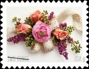 U.S.#5458 Garden Corsage 70c Two Ounces Single, MNH.