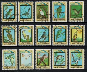 Caribic Birds 15v 1983 CTO SG#2950-2964