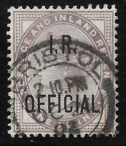 Great Britain #O4 1p Queen Victoria