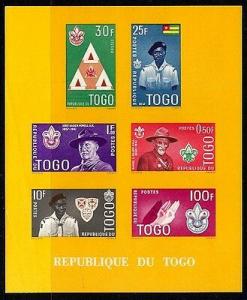 1961	Togo	313-318/B5 Ia	Scouts	10,00 €