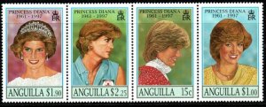 ANGUILLA SG1012a 1998 DIANA MNH