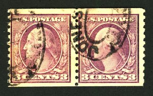 U.S. #493 USED PAIR