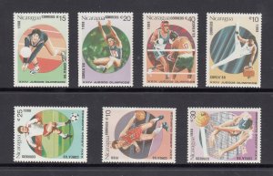 Nicaragua Scott #1685-1691 MNH