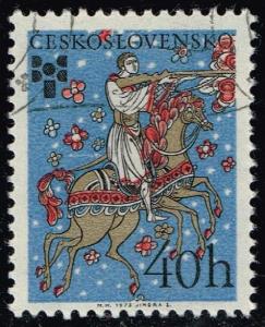 Czechoslovakia #2015 Hero on Horseback; CTO (0.25)