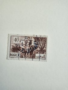 Stamps French Morocco Scott #157 used