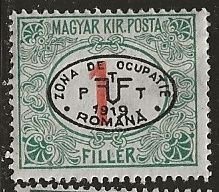 Hungary ^  Scott # 2NJ2 - MH