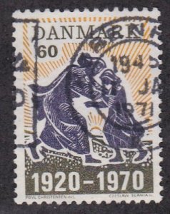 Denmark # 470, Painting The Homecoming by Christensen, Used, 1/2 Cat.