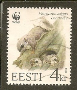 Estonia Scott 273   Squirrel    Used