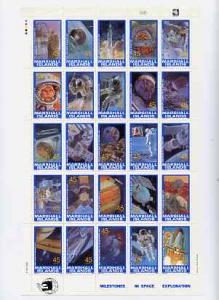 Marshall Islands 1989 Space Achievements complete set of ...