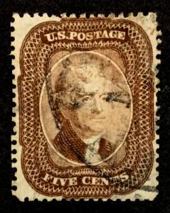 US #29 USED $400 LOT #5707