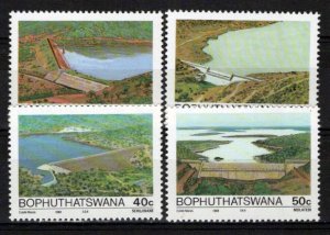 South Africa Bophuthatswana 216-219 MNH Dams Electricity ZAYIX 0424S0140M