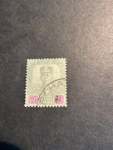 Stamps Malaya-Johore Scott #68 used