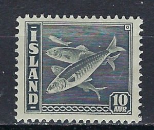 Iceland 221 MLH 1940 issue (ak2903)