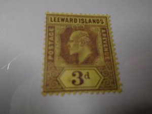 Leeward Islands  #  34  MH