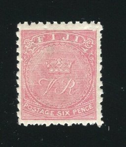 Fiji 43 6p Queen Victoria Mint Hinged Stamp 1880
