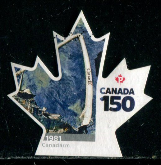 3004 Canada P Confederation 150th Anniv SA, used