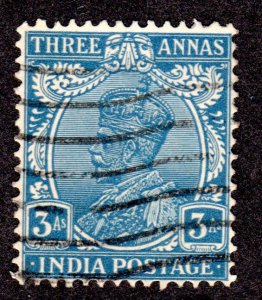 India, Scott # 87, used, 2016 CAT = $ 0.65 Lot 220328 -01