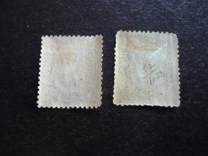 Stamps - Turkey - Scott# 48,52 - Mint Hinged Part Set of 2 Stamps