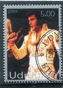 Udmurtia 2004 ELVIS PRESLEY 1 Stamp Perforated Fine used VF